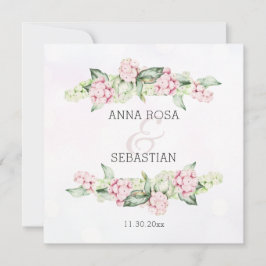 Convite *~* Boho Winter Berry AR12 QR RSVP Casamento