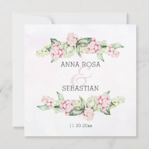 Convite *~* Boho Winter Berry AR12 QR RSVP Casamento