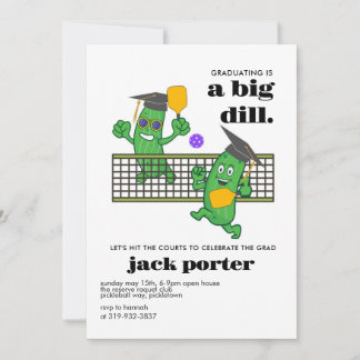 Convite Bola Aberta de Coleta de Festa de formatura de Pic