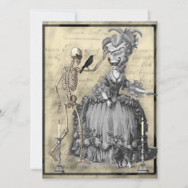 Convite Bola de mascarada do Dia das Bruxas