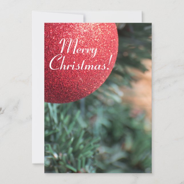 Convite bola de Natal (Frente)