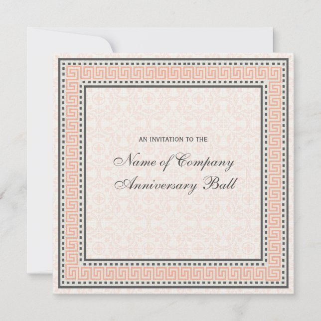 Convite Bola de Padrões e Fronteiras 1 (Frente)