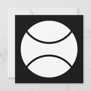 Convite bola de tênis