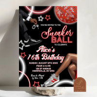 Bola Silver Red Sneaker e Bola Disco Aniversário