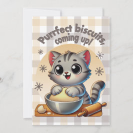 Convite "Bolachas Puras, a subir" Gato de Conhecimento