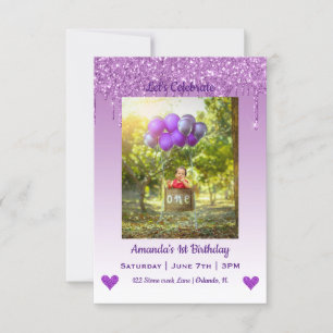 Convite Bolas de Aniversário