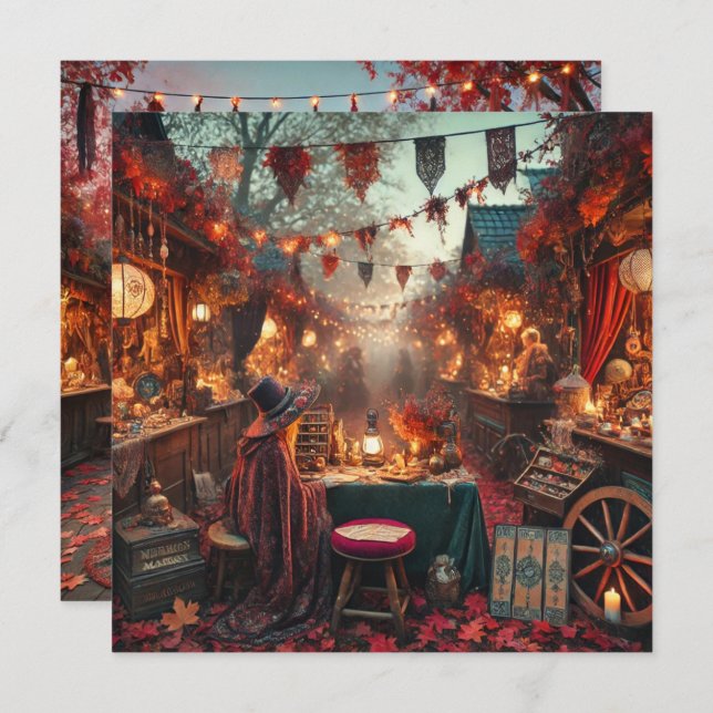 Convite Boletim de Whimsigol Automático Imprimível (Frente/Verso)