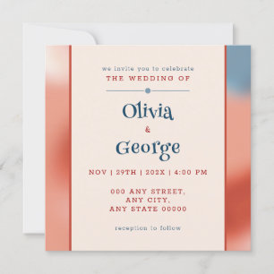 Convite Bolhas de Amor: Casamento de Contos de Fada