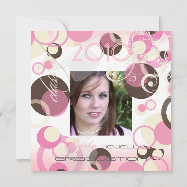 Convite Bolhas de humor/Reboques/Damasco/Graduação (Frente)