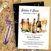 Bolhas e Festa de noivado do Chá de casamento