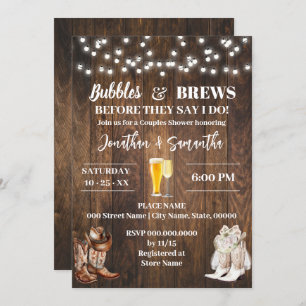 Convite Bolhas e Respingos Antes de Casar com o País