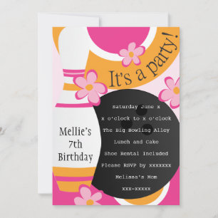 Convite Boliche Brilhante