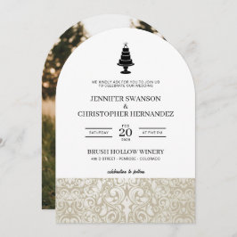 Convite Bolo de Casamento