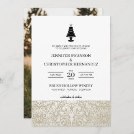 Convite Bolo de Casamento