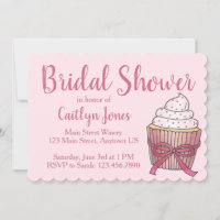 Bolo de Chá de panela de Casamento de Cupcake Spri