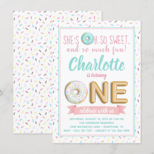 Convite Bolo de Meninas em Folha de Alumínio Balão de Aniv