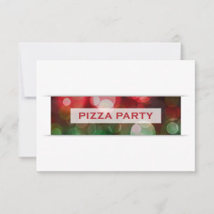 Convite bolo de pizza