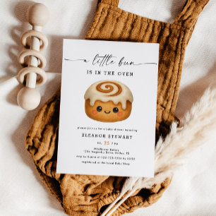 Convite Bolo Kawaii Fofo no Forno Chá de Bebê