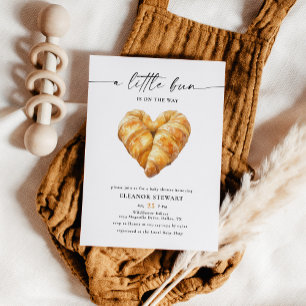 Convite Bolo no Forno Tema de Cozinha Bolo de Chás de Bebê