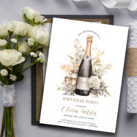 Bolsa mensageifesta de aniversario elegante | Cham