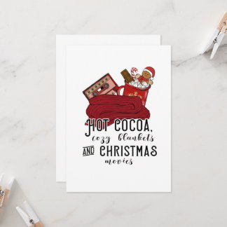 Convite Bolsas De Cacau Quente E Filmes De Natal Bonitos