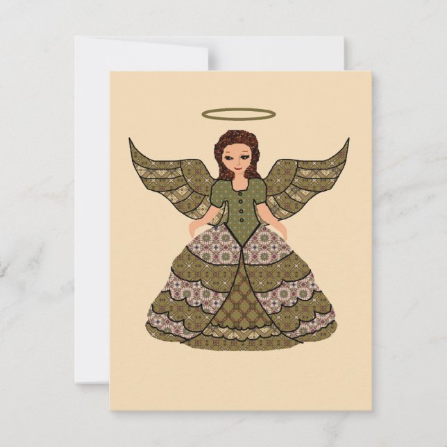 Convite Bom Anjo de Patches (Frente)