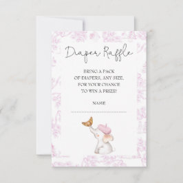 Convite Bom Dia Bebê Romântica Menina Francesa Rifa de Fra