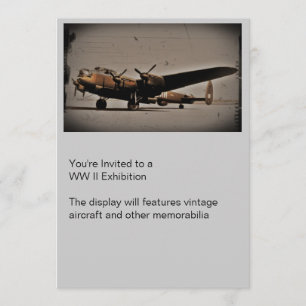 Convite Bombardeiro Pesado Britânico