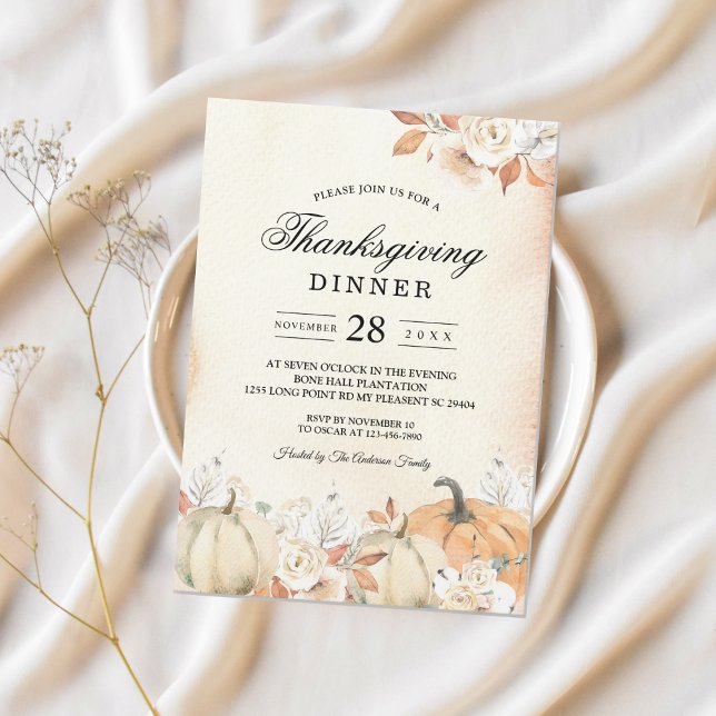 Convite Bombas de outono e Flores Russas (Criador carregado)