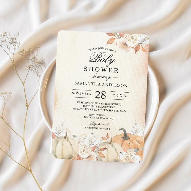 Convite Bombas de outono e Flores Russas (Criador carregado)