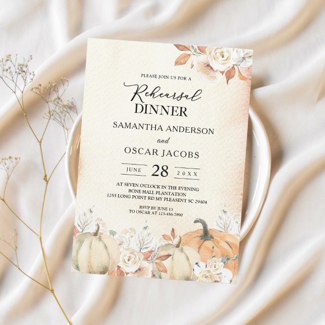 Convite Bombas de outono e Flores Russas (Criador carregado)