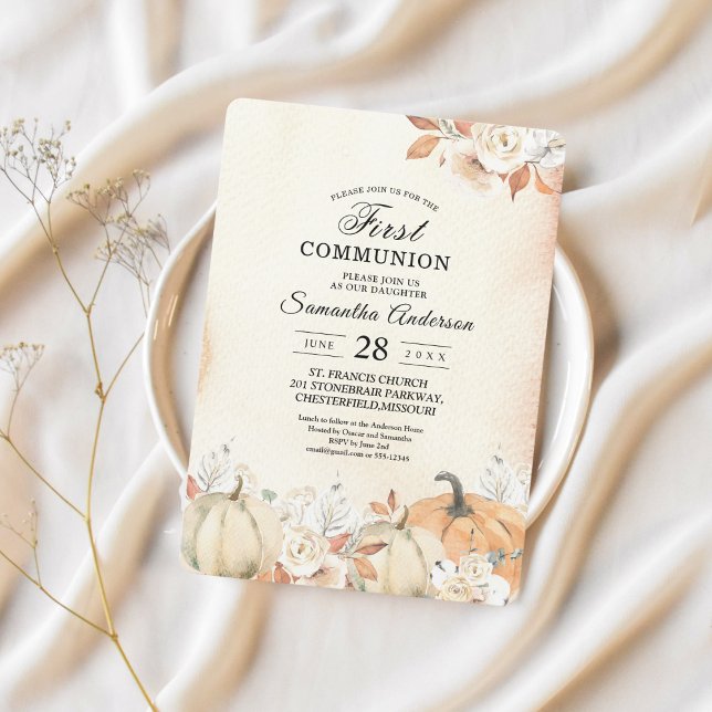 Convite Bombas de outono e Flores Russas (Criador carregado)