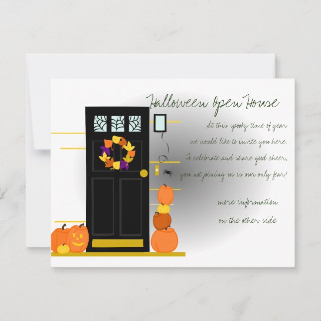 Convite Bombas na porta (Frente)