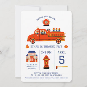 Convite Bombeiro