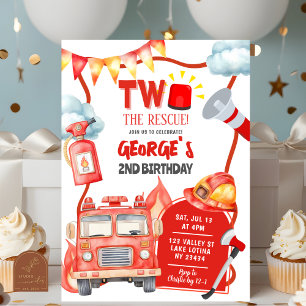 Convite Bombeiro Dois O segundo aniversário do Chamado de 