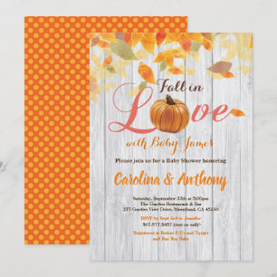 Convite Bompkin de madeira de chá de fraldas neutra do pon