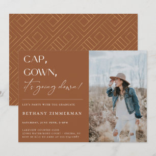 Convite Boné de palhaço que está caindo na Festa de format