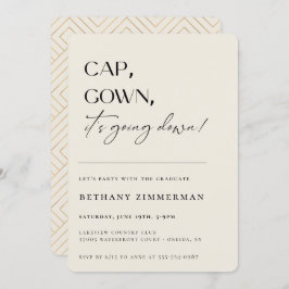 Convite Boné de palhaço que está caindo na Festa de format