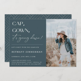 Convite Boné de palhaço que está caindo na Festa de format