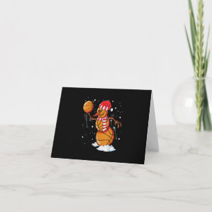Convite Boneco de Neve de Basquetebol de Natal Para Menino