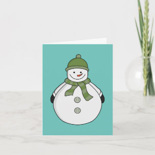 Convite Boneco de neve frio