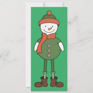 Convite Boneco de Neve Legal