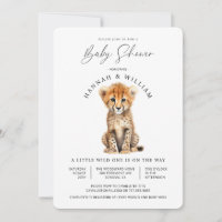 Bonito Chá de fraldas Chita Sexo Neutro