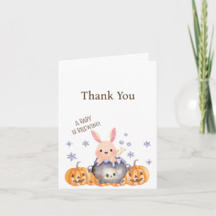 Convite Bonito Halloween Cauldron Baby está criando Chá