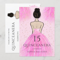 Bonito Princesa Rosa, Rosa, Festa Quinceanera