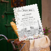 Bonjour Bebe Sexo Chá de fraldas Neutro