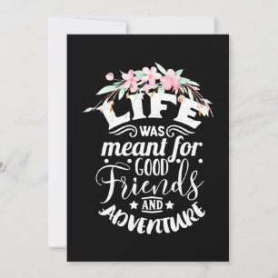 Convite Bons Amigos E Aventura