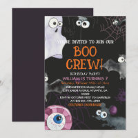 Boo Crew Diversão Crianças Festa de aniversário Ha