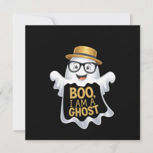 Convite Boo, sou um fantasma divertida para os amantes do