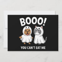 Boo Você Não Pode Me Comer Cães E Gatos Funny Hall